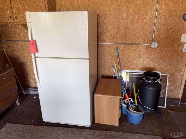Refrigerator & household supplies, #2846
